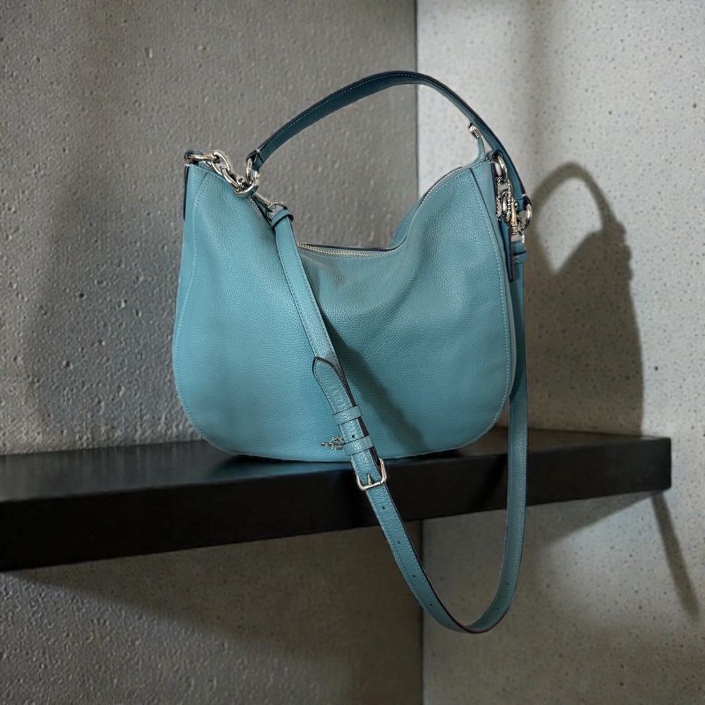 Coach Blue Hobo Bag